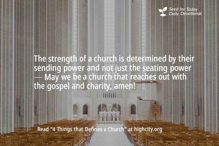 4 Things that Defines a Church