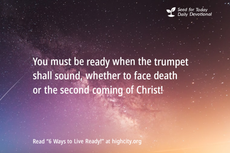 6 Ways to Live Ready!