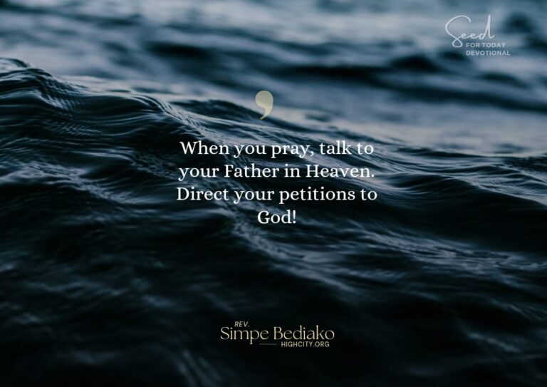 3 things you must know about prayer