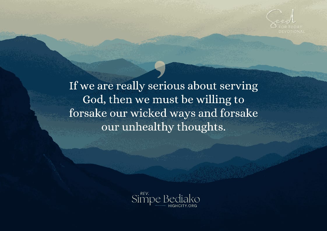 Seek the Lord while He may be found …