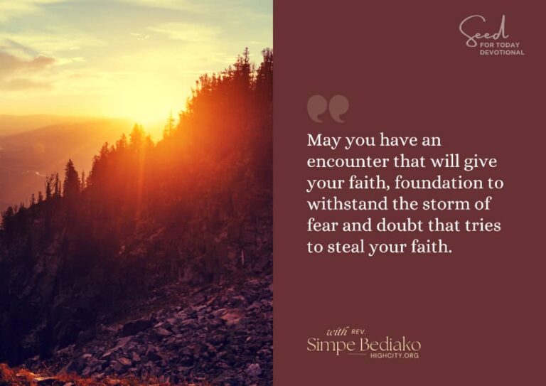 The right foundations for faith