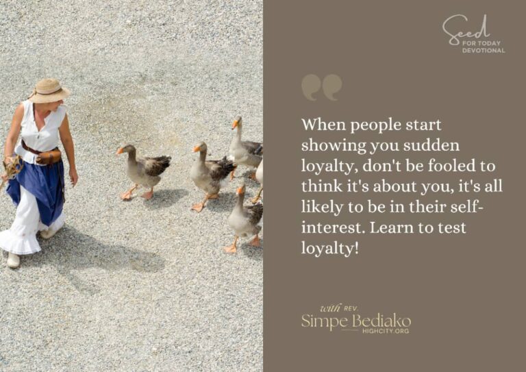 Don’t be fooled by a sudden commitment
