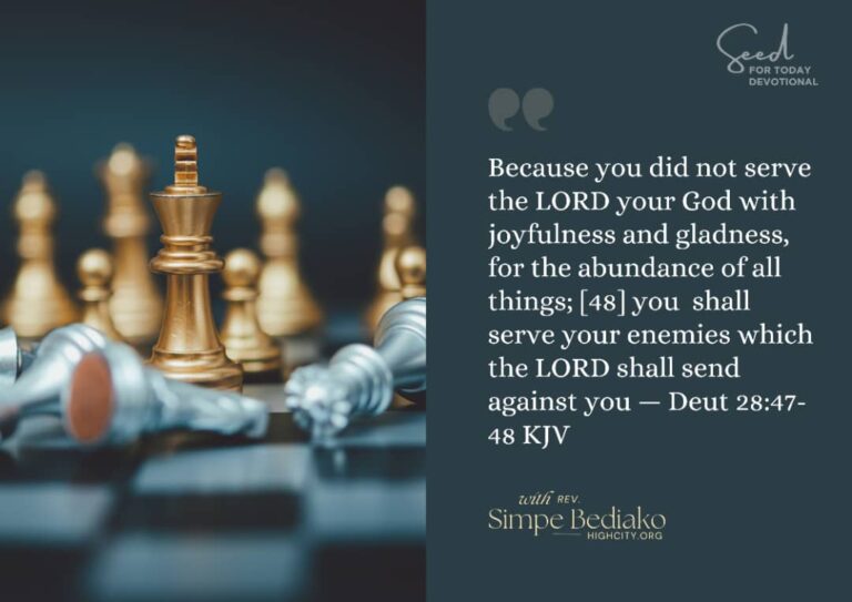 Serve the Lord with gladness