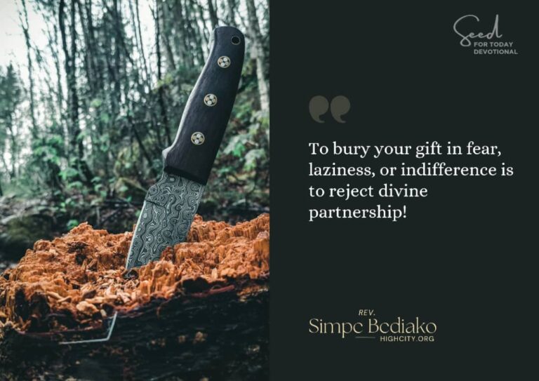 Be a profitable servant