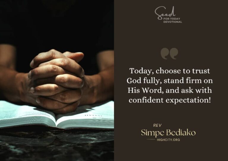 Ask in Faith