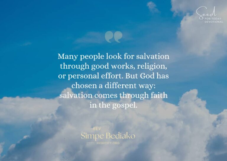 Believe the Gospel