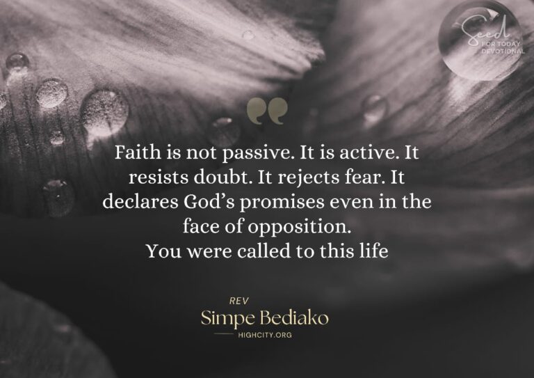 Fight the good fight of faith