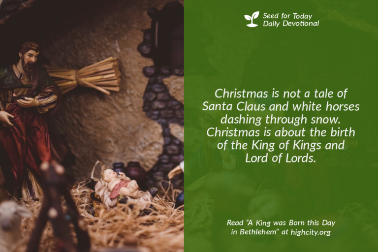 A King was Born this Day in Bethlehem