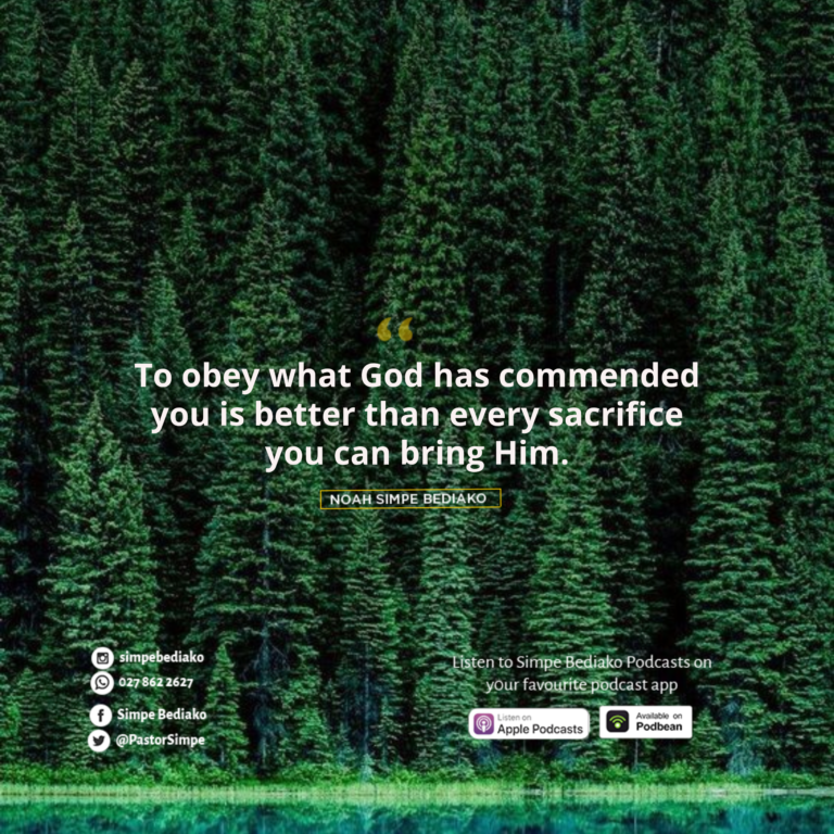 To Obey is Better …