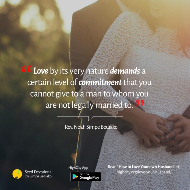How to Love Your own Husband