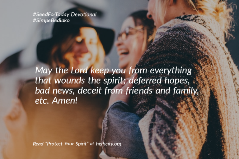 Protect Your Spirit