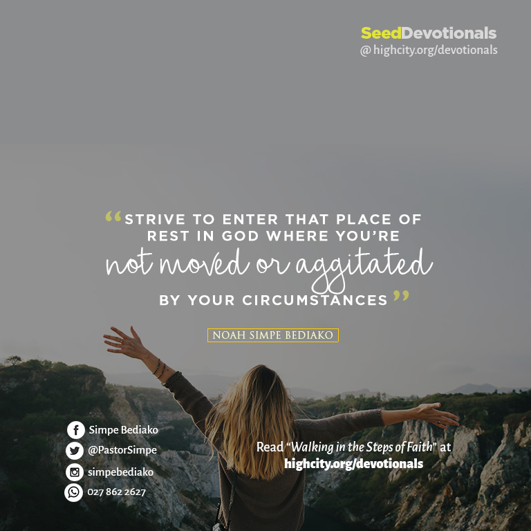 Walking in the Steps of Faith